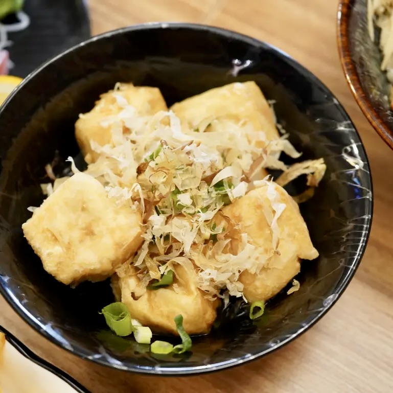台南日本料理 日式炸豆腐 外酥內嫩
