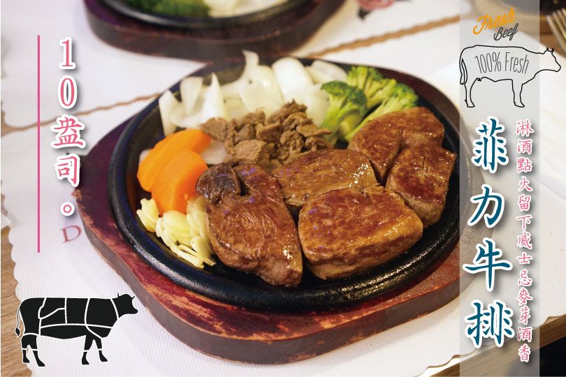 丹妮牛排 限量菲力牛排｜台南牛排推薦