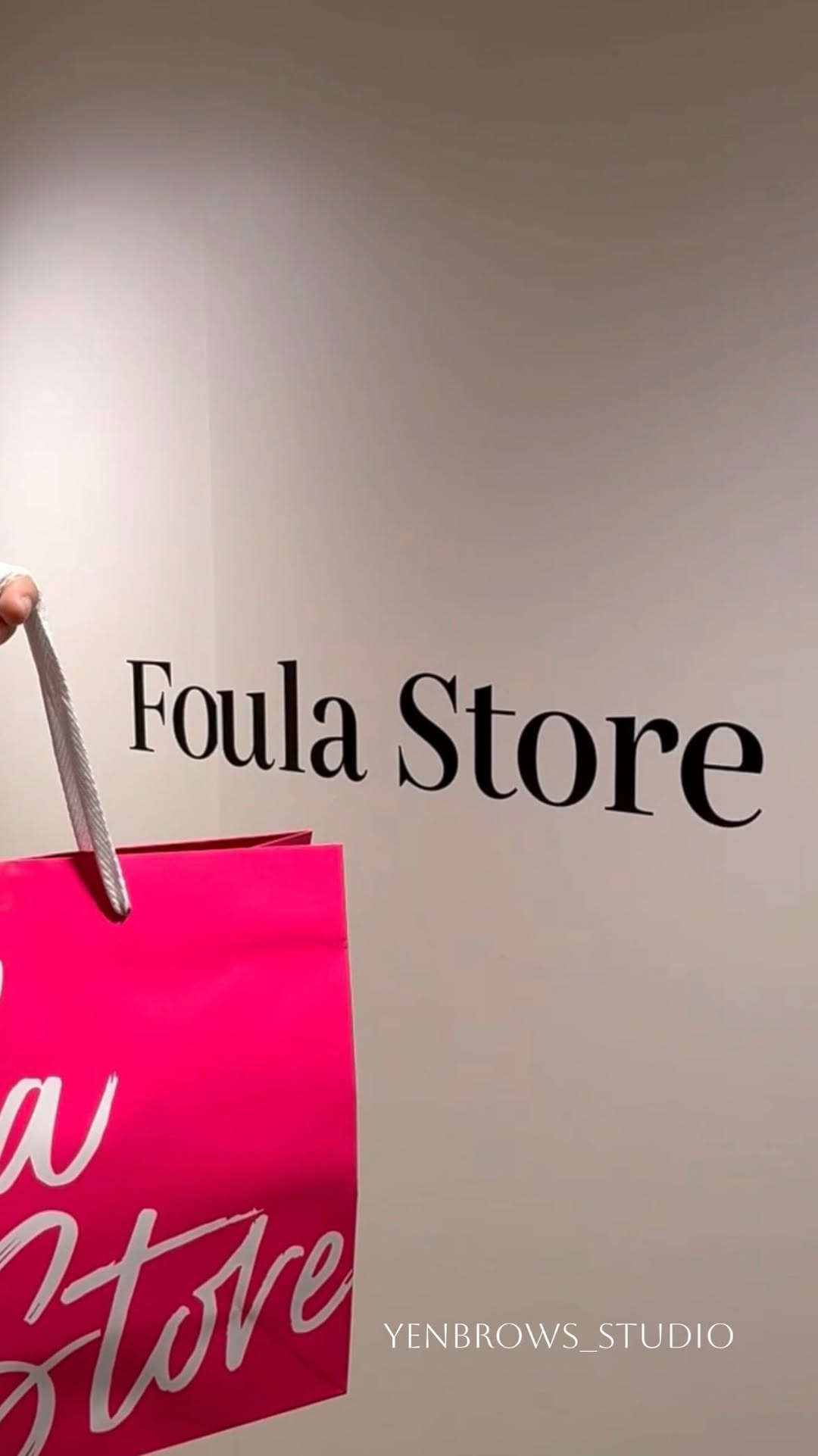 店主赴東京澀谷 Foula Store 挑選睫毛嫁接材料