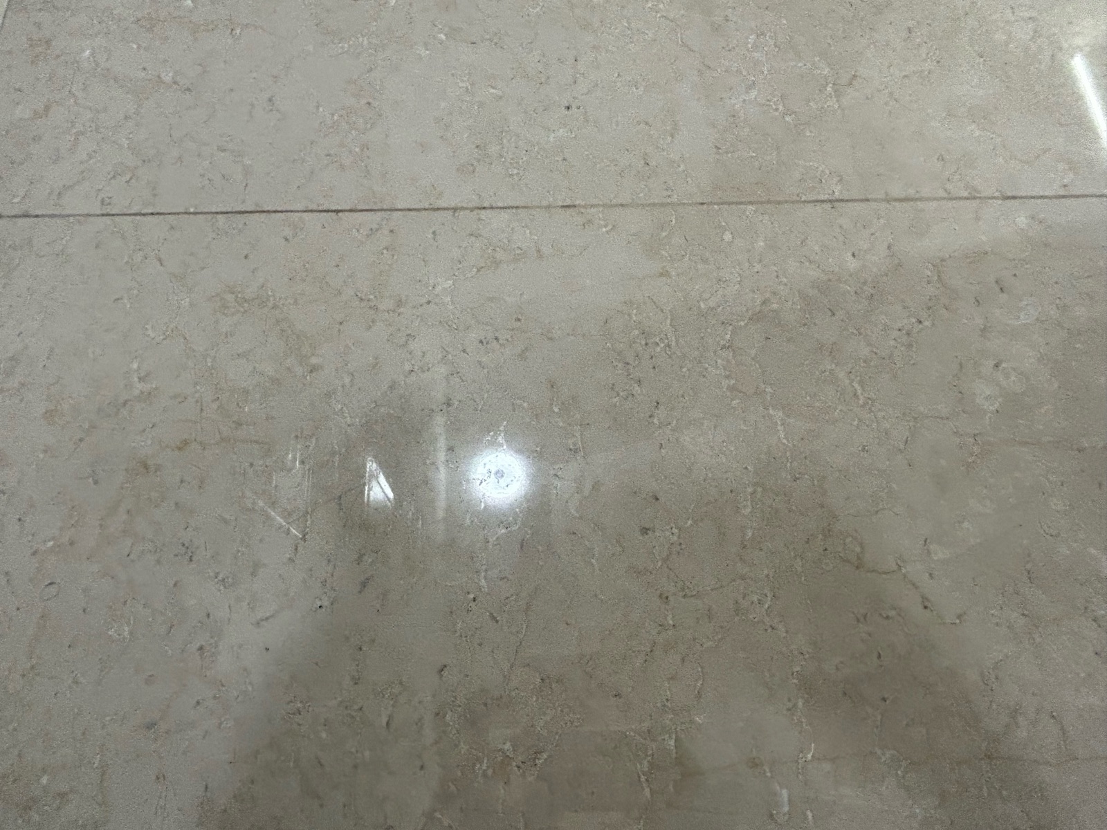 台中北屯石材晶化研磨・施作後